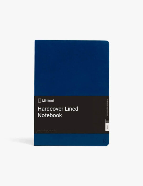 Dark Blue Hardcover Notebook